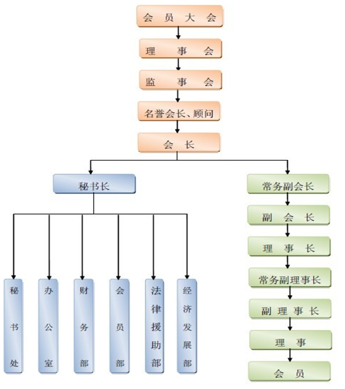 文山温州商会组织机构图